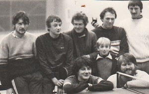 Pascal Herry, Pascal Bonderff, Isidore Castel, Rémy Herry, Loul Guéguen, Thierry Bonderff, Sébastien Guéguen et Jean-Yves Kergoat
